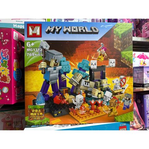 Đồ chơi lắp ráp My World MG1312 gồm 769 mảnh ghép 234226