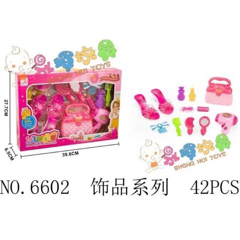 Đồ Chơi Trang Điểm Có Đôi Dép #6602 Chọn Màu Ngẫu Nhiên