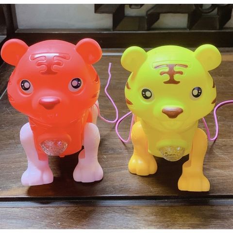 Lồng đèn trung thu động vật ngộ nghĩnh có đèn nhạc lắp pin đi được giao ngẫu nhiên
