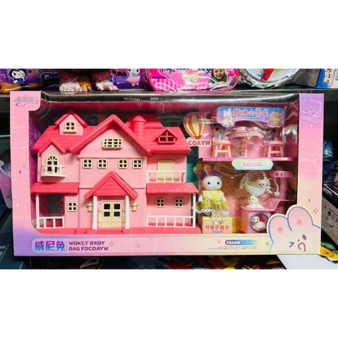 Đồ chơi nhà búp bê thỏ trắng mã 6397-77