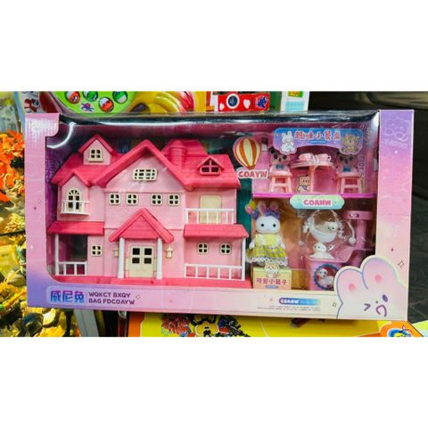 Đồ chơi nhà búp bê thỏ trắng mã 6397-77