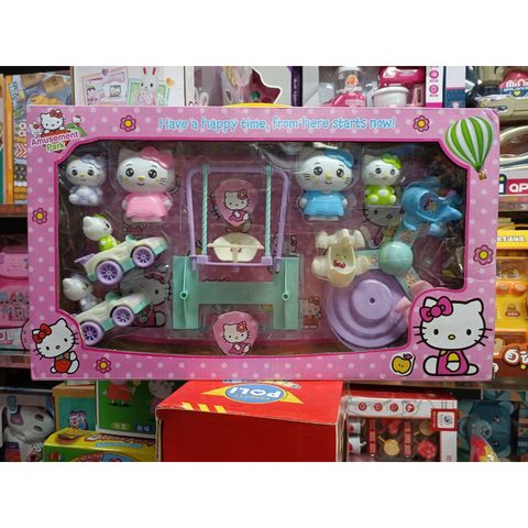 Đồ chơi nhà búp bê 99602 khu vui chơi của mèo Hello Kitty chọn mẫu ngẫu nhiên