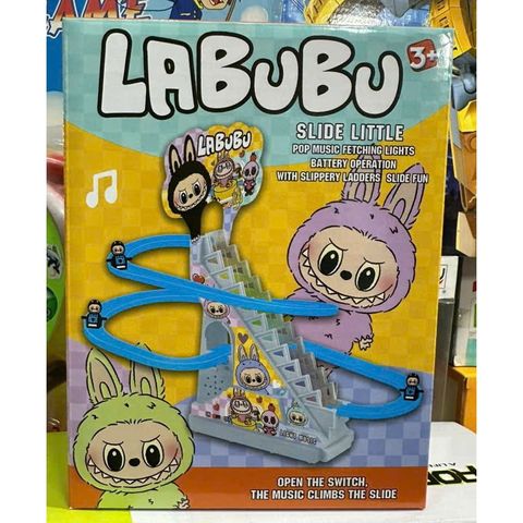 Chọn ngẫu nhiên Đồ chơi cầu trượt Labubu nhảy bậc thang 2021-29 867-6