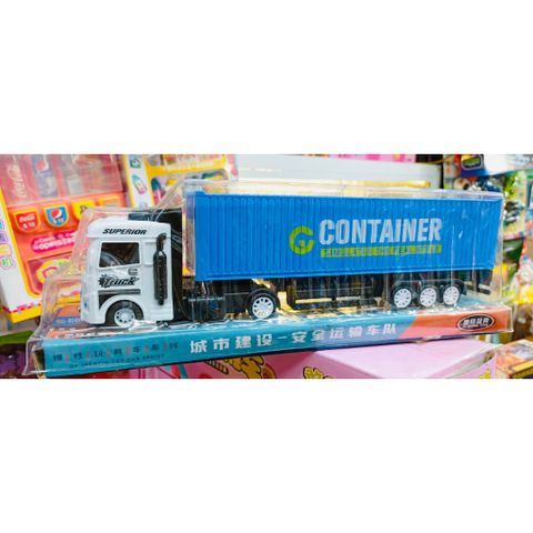 Xe ô tô container đồ chơi chạy bằng đà (mã 668)