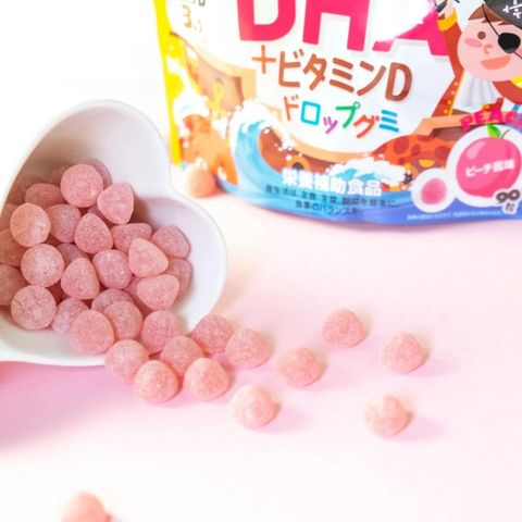 Kẹo Canxi và DHA cho Bé Riken Nhật Bản - Bổ Sung Dinh Dưỡng Hỗ Trợ Phát Triển Chiều Cao và Trí Não cho Trẻ từ 2 Tuổi