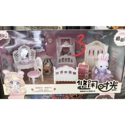 Set Đồ Chơi Nhà Búp Bê Thỏ  #6616
