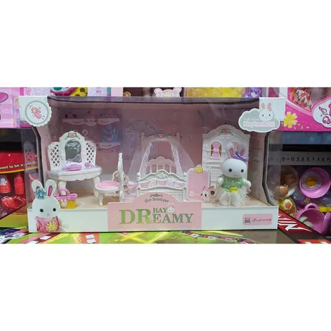 Set Đồ Chơi Nhà Búp Bê Thỏ  #6616