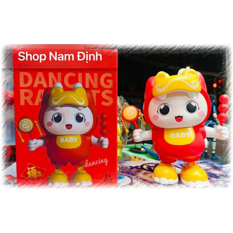 Đồ chơi búp bê rồng chạy bằng pin nhảy múa có nhạc 735-665 dancing dragon baby