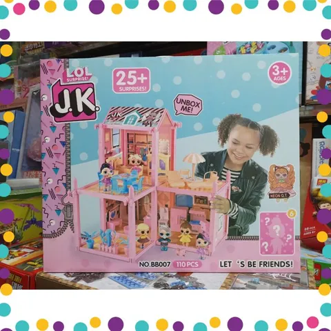 Bộ Đồ Chơi Lắp Ráp Ngôi Nhà Búp Bê L.O.L (BB007)
