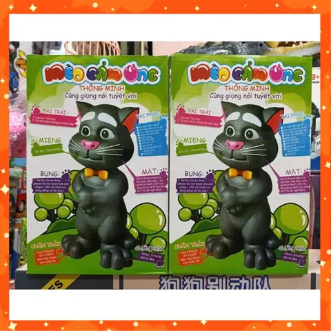 Đồ Chơi Mèo Tôm Ghi Âm Giọng Nói Phát Nhạc Cỡ Nhỏ #LT268-888 - Chọn Màu Ngẫu Nhiên