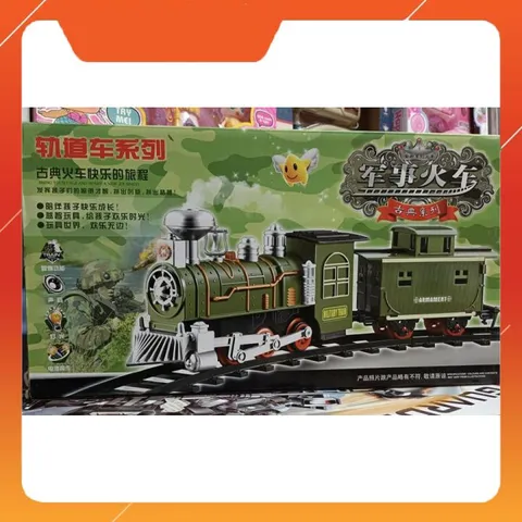 Đồ Chơi Tàu Hỏa Đường Ray Có 2 Toa Tàu #989-41