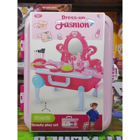 Vali kéo và bàn trang điểm 2in1 14 chi tiết 6606