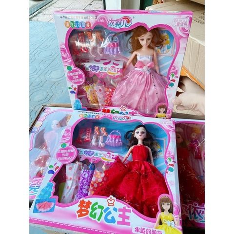 6608 Bộ Đồ Chơi Búp Bê Dành Cho Trẻ Em Từ 3 Tuổi Với Nhiều Phụ Kiện Thời Trang Chọn Giao Ngẫu Nhiên Đồ Chơi Giáo Dục