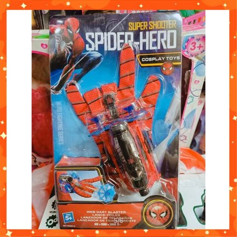 GĂNG TAY VẢI VÀ PHỤ KIỆN SIÊU NHÂN SPIDER MAN (WL1118742)