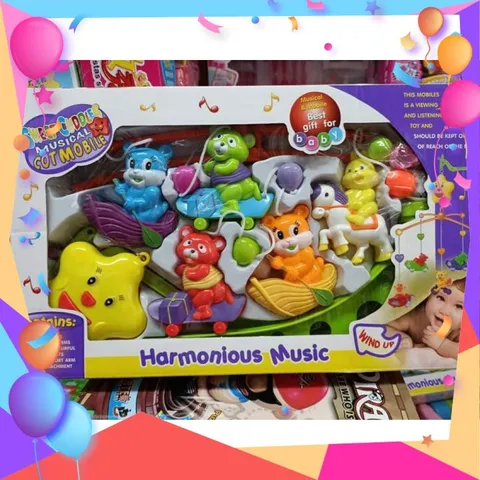 Set Đồ Chơi Treo Nôi Vặn Cót Chọn Ngẫu Nhiên