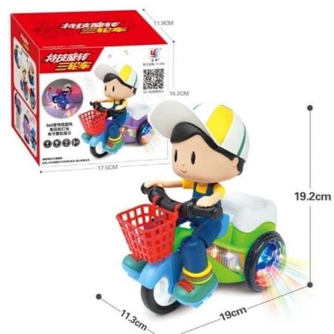 Em Bé Đi Xe Đạp Có Đèn Và Nhạc  (YJ-3023)