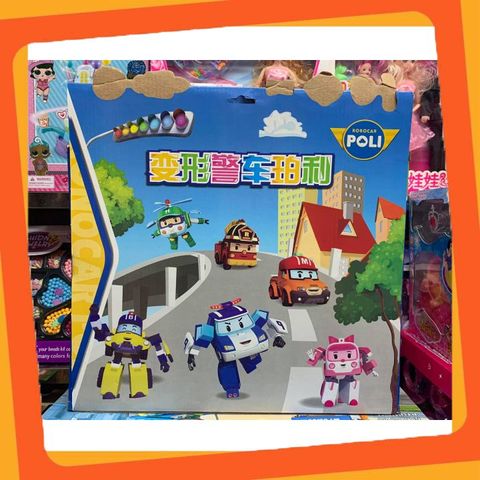 Set Đồ Chơi 6 Xe Robocar Poli Lắp Ghép Biến Hình #83168-6
