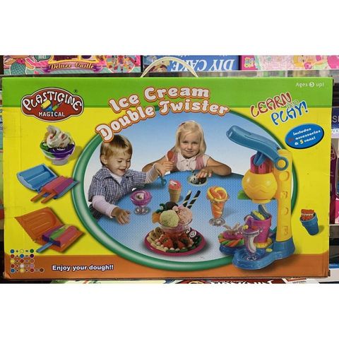 Đồ Chơi Thủ Công Bộ Đất Sét Ice Cream Clay (9190)