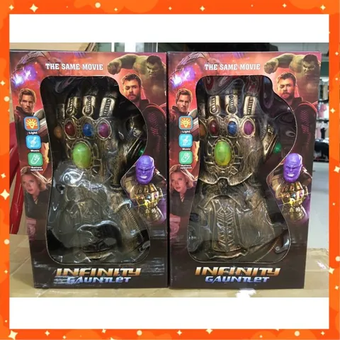 Găng Tay Thanos Đồ Chơi Siêu Nhân Có Đèn Và Nhạc (ZR999)