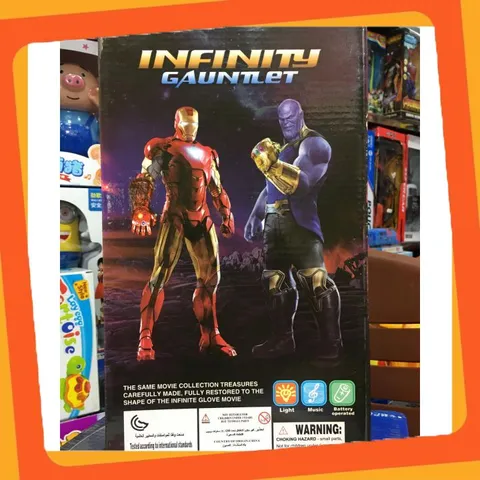 Găng Tay Thanos Đồ Chơi Siêu Nhân Có Đèn Và Nhạc (ZR999)