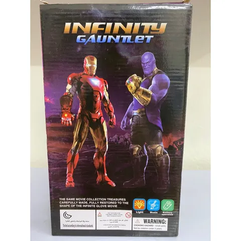 Găng Tay Thanos Đồ Chơi Siêu Nhân Có Đèn Và Nhạc (ZR999)