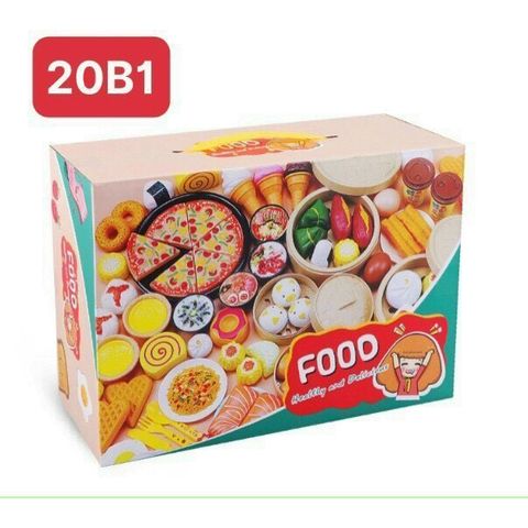 Set Đồ Chơi Món Ăn 20B1 - 58 món .