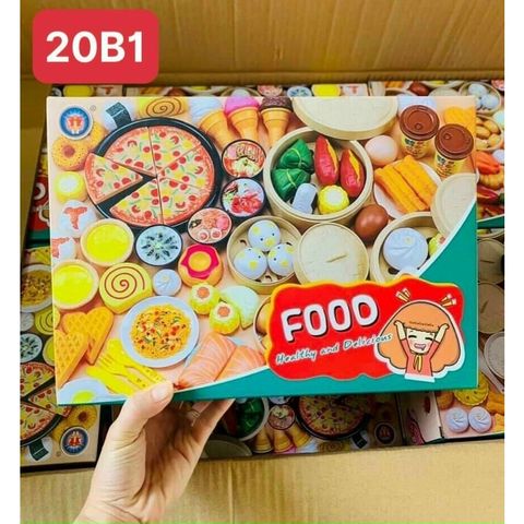 Set Đồ Chơi Món Ăn 20B1 - 58 món .