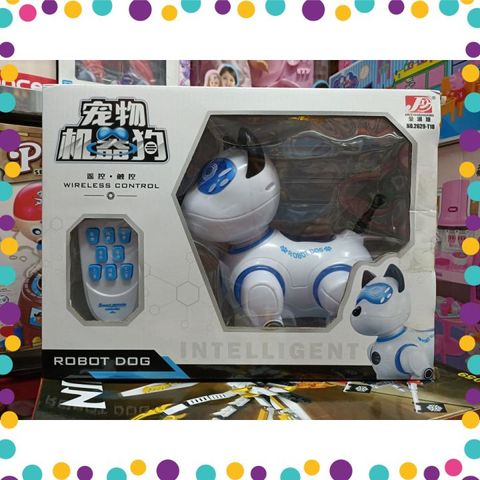 Set Đồ Chơi Điều Khiển Từ Xa Robot Chó - Chọn Ngẫu Nhiên 1 trong 2 mẫu (2629-T10 và 2629-T10B)