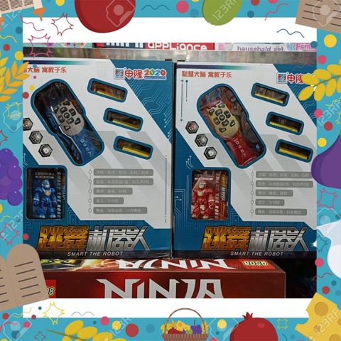 Set Đồ Chơi Robot Điều Khiển Từ Xa Chọn Màu Ngẫu Nhiên #2020-199