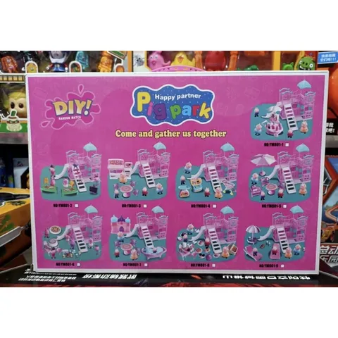 Đồ Chơi Nhà Búp Bê Khu Vui Chơi Của Heo Peppa (YM801-13)