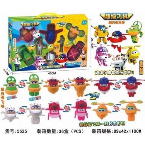 Set Đồ Chơi Lắp Ghép Biến Hình Đội Bay Siêu Đẳng #5535