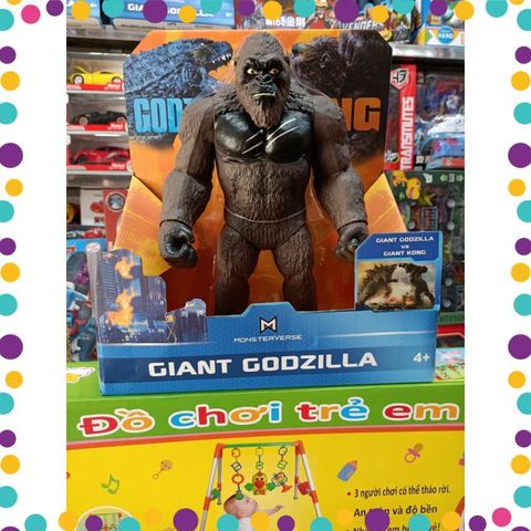 MÔ HÌNH KING KONG KÍCH THƯỚC CAO 27CM (9904) ĐỒ CHƠI TRẺ EM