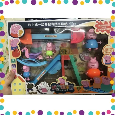 Chọn ngẫu nhiên Công Viên Vui Chơi Của Heo Peppa Đồ Chơi Cho Bé (9988-300)