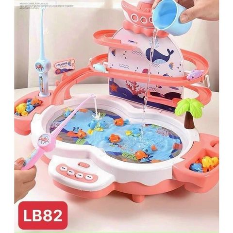 Đồ Chơi Câu Cá Trượt Thác Nước 3in1 Chọn Màu Ngẫu Nhiên 156-79