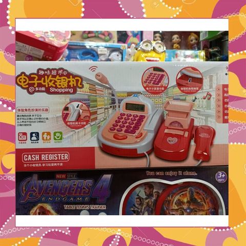 Set Đồ Chơi Shopping Máy Tính Siêu Thị Có Nhạc #222-130