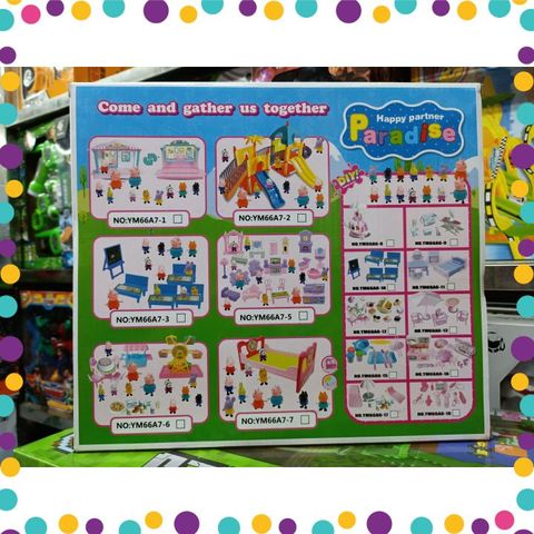 Đồ Chơi 11 Nhân Vật Heo Peppa #66A9
