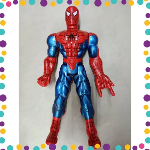 Đồ Chơi Trẻ Em Siêu Nhân Người Nhện 42cm Có Đèn Và Nhạc #3699