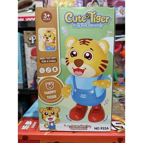 Đồ Chơi Trẻ Em Chú Hổ Con Nhảy Và Phát Nhạc (932) (932A)