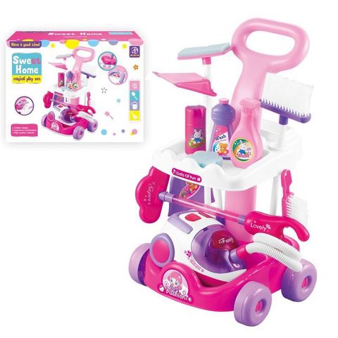 Đồ Chơi Máy Hút Bụi Lau Dọn Nhà Cửa 5952 Kèm Pin Có Đèn Và Nhạc