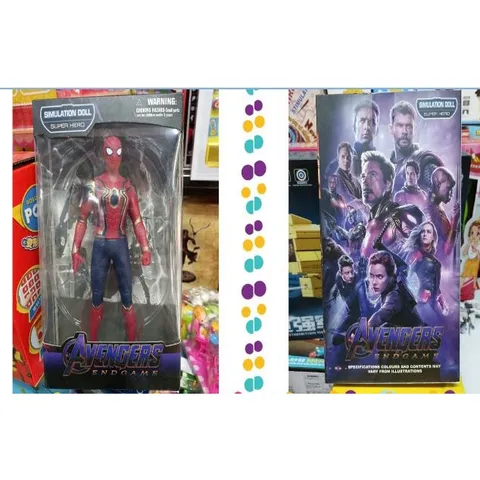Mô Hình Nhân Vật Siêu Nhân Người Nhện Spider Man Cao 22cm Đồ Chơi Cho Bé