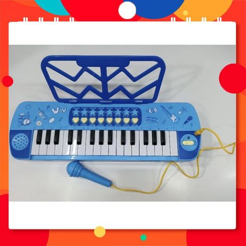 Đồ chơi Đàn Piano Kèm Pin Có Micro Cho Bé Tập Hát #3206