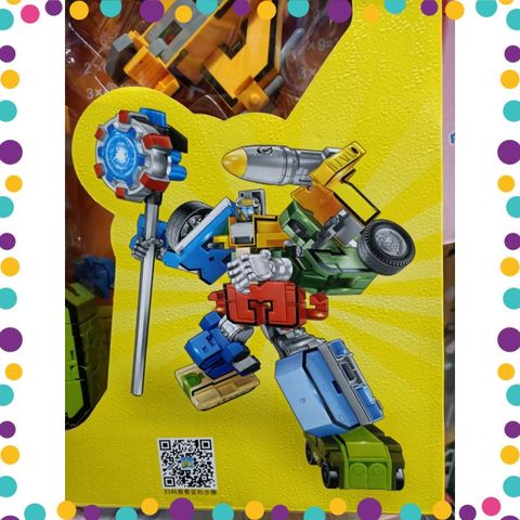 Lắp Ghép Số Thành Robot (188-37) Đồ Chơi Cho Bé