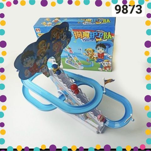 Đồ Chơi Đội Chó Cứu Hộ Trượt Cầu Trượt Nhảy Bậc Thang Vui Nhộn #987