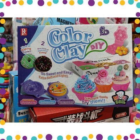 Đồ Chơi Thủ Công Bộ Đất Sét Color Clay (728B-2)