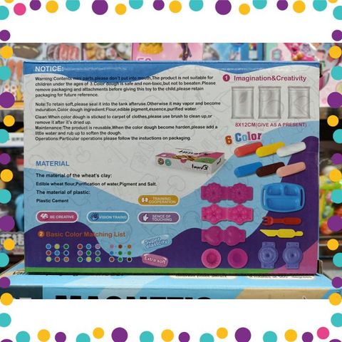 Đồ Chơi Thủ Công Bộ Đất Sét Color Clay (728B-2)