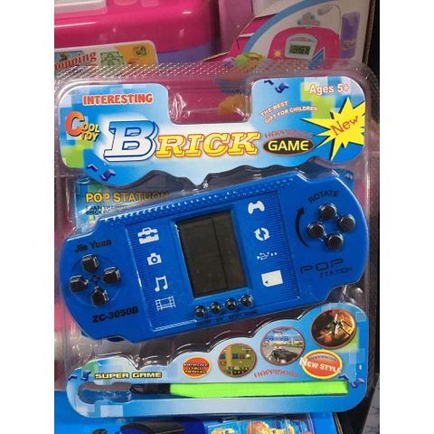 Đồ chơi điện tử cầm tay trò chơi xếp hình Brick Game (ZC-3050B) - Giao Màu Ngẫu Nhiên