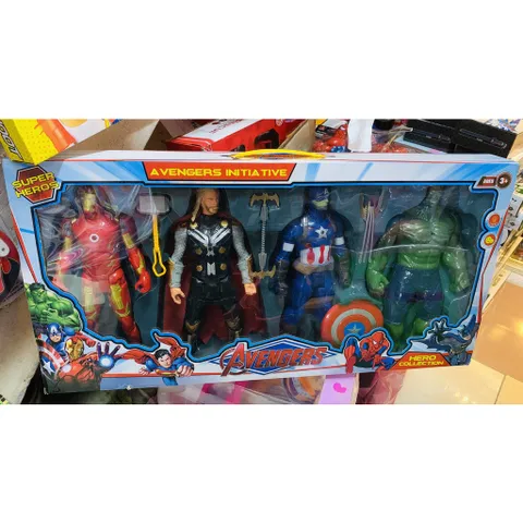 Đồ chơi siêu nhân Avengers có 4 nhân vật (8898)