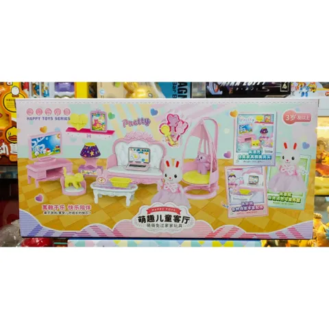 Đồ chơi nhà búp bê thỏ trắng (5550)