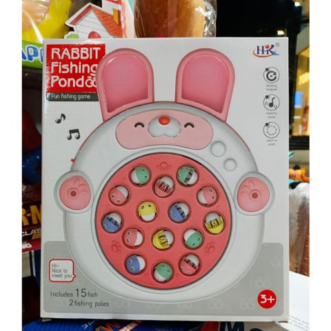 Hộp trò chơi câu cá có nhạc mã 105C gồm 15 con cá và 2 cần câu