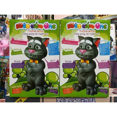 Mèo cảm ứng ghi âm phát nhạc, kể chuyện 2 phân loại LT268-888 LT268-888A Shop tặng kèm pin, giao màu ngẫu nhiên